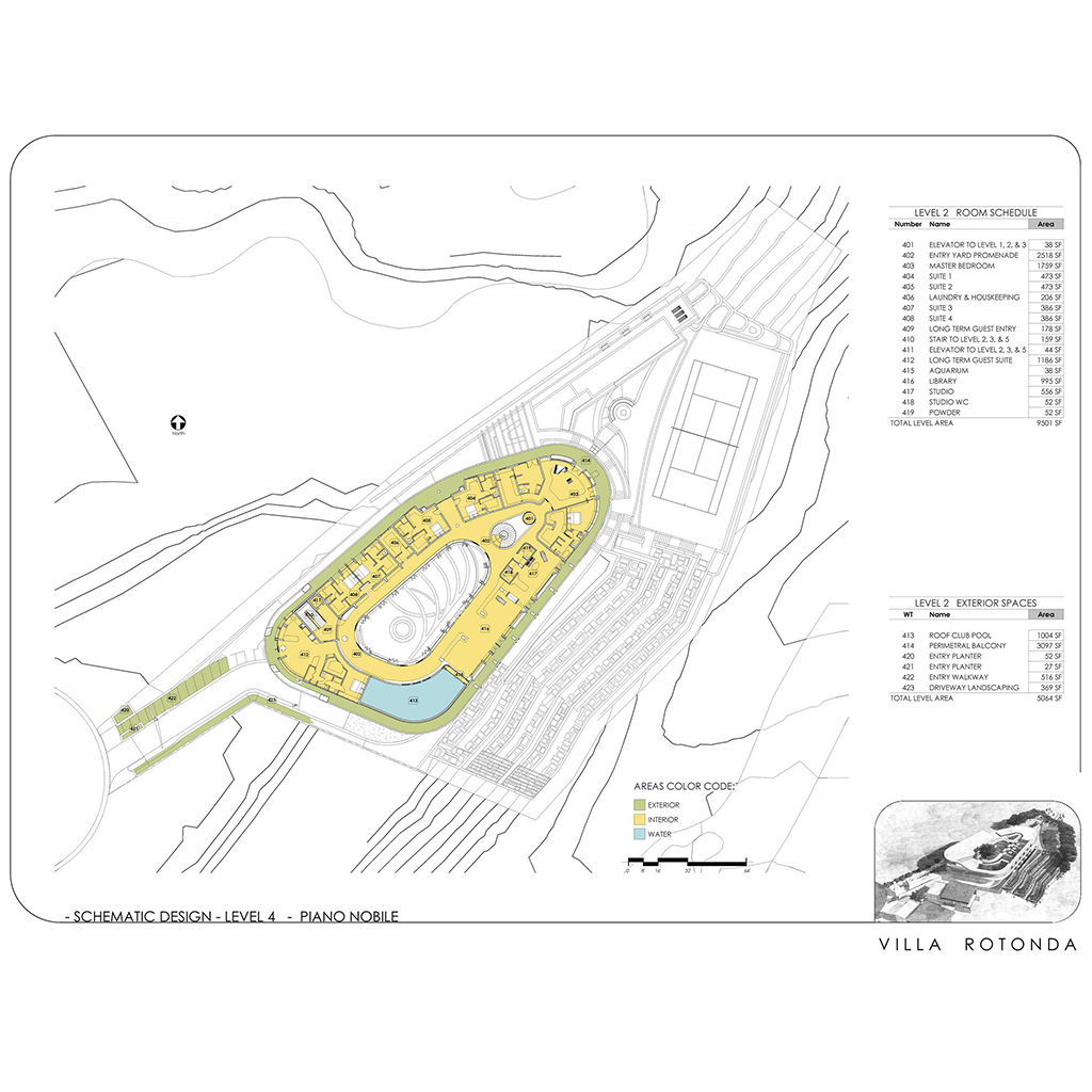 A3-Mb-04- Villa Rotonda - Floor Plans